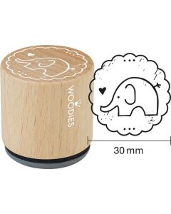 Segell Woodies - Elephant