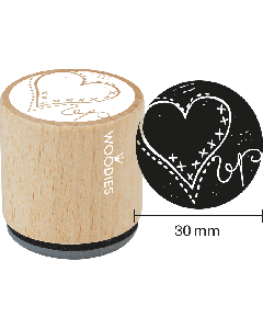 Segell Woodies - Heart