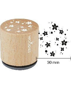 Segell Woodies - Little flowers