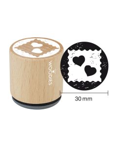 Segell Woodies - Hearts