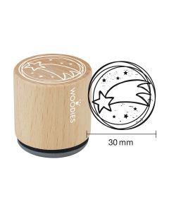 Segell Woodies - Christmas star