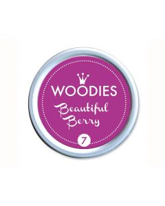 Woodies Stamp Pad - Beautiful Berry