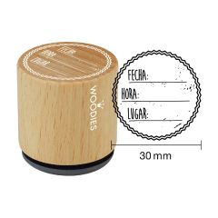 Segell Woodies - Fecha. Hora. Lugar