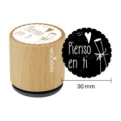 Segell Woodies - Pienso en ti