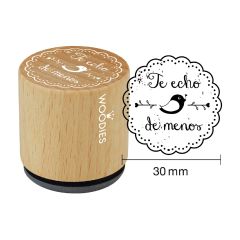 Segell Woodies - Te hecho de menos