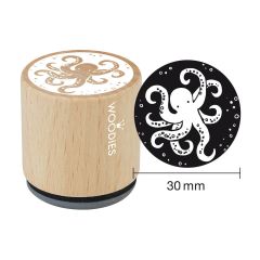 Segell Woodies - Octopus